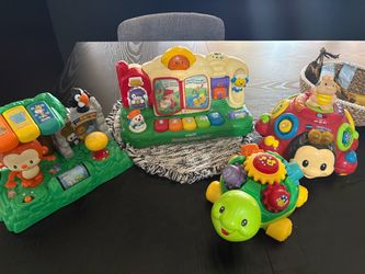 V tech toys