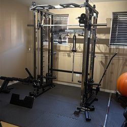Home Gym Setup | All in One Trainer Force USA G3 | Full Dumbbell Set To 50 Lbs