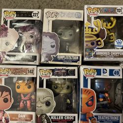 10 Damaged Funko Pops