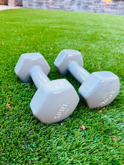 15 lb dumbell pair