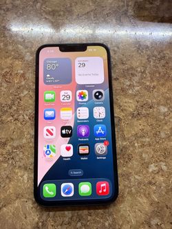 Apple iPhone 13 128GB Blue AT&T Locked 100% Battery Health