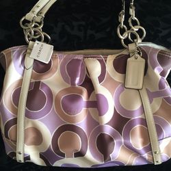 💜 New Authentic Coach Signature C Satchel, Coach Tote Bag, Designer Coach Tote Bag, Rare Hard To Find Coach Satchel 