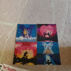 Disney finished diamond art four Mini