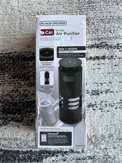 Black + Decker In-Car Air Purifier 