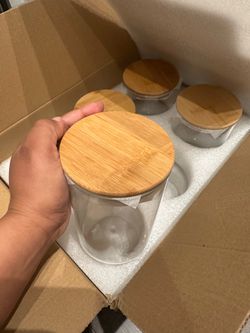 Glass food storage