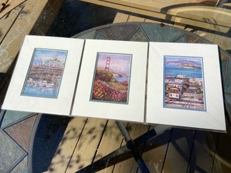 3 Anna Chrasta prints 8”x10”