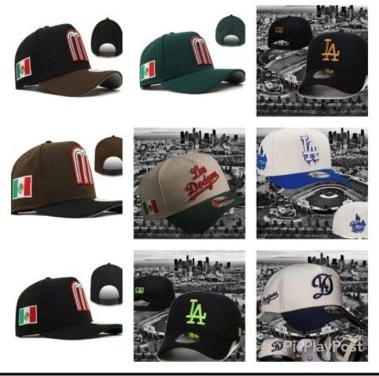 La and Mexico Snap Backs