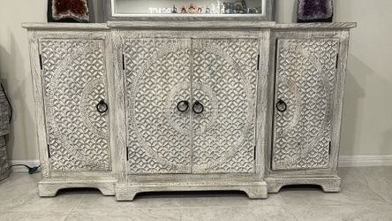 CREDENZA - PARLOR GREY