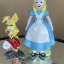 Alice In Wonder Land Porcelain Figure