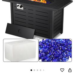 Fire Pit 42” Outdoor 