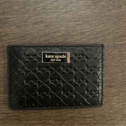 Kate spade embossed card holder