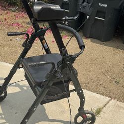 Stand Up Upright Walker Rollator