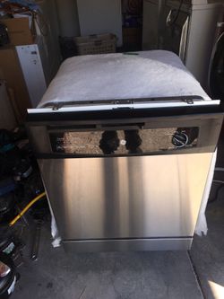 Stove dishwasher
