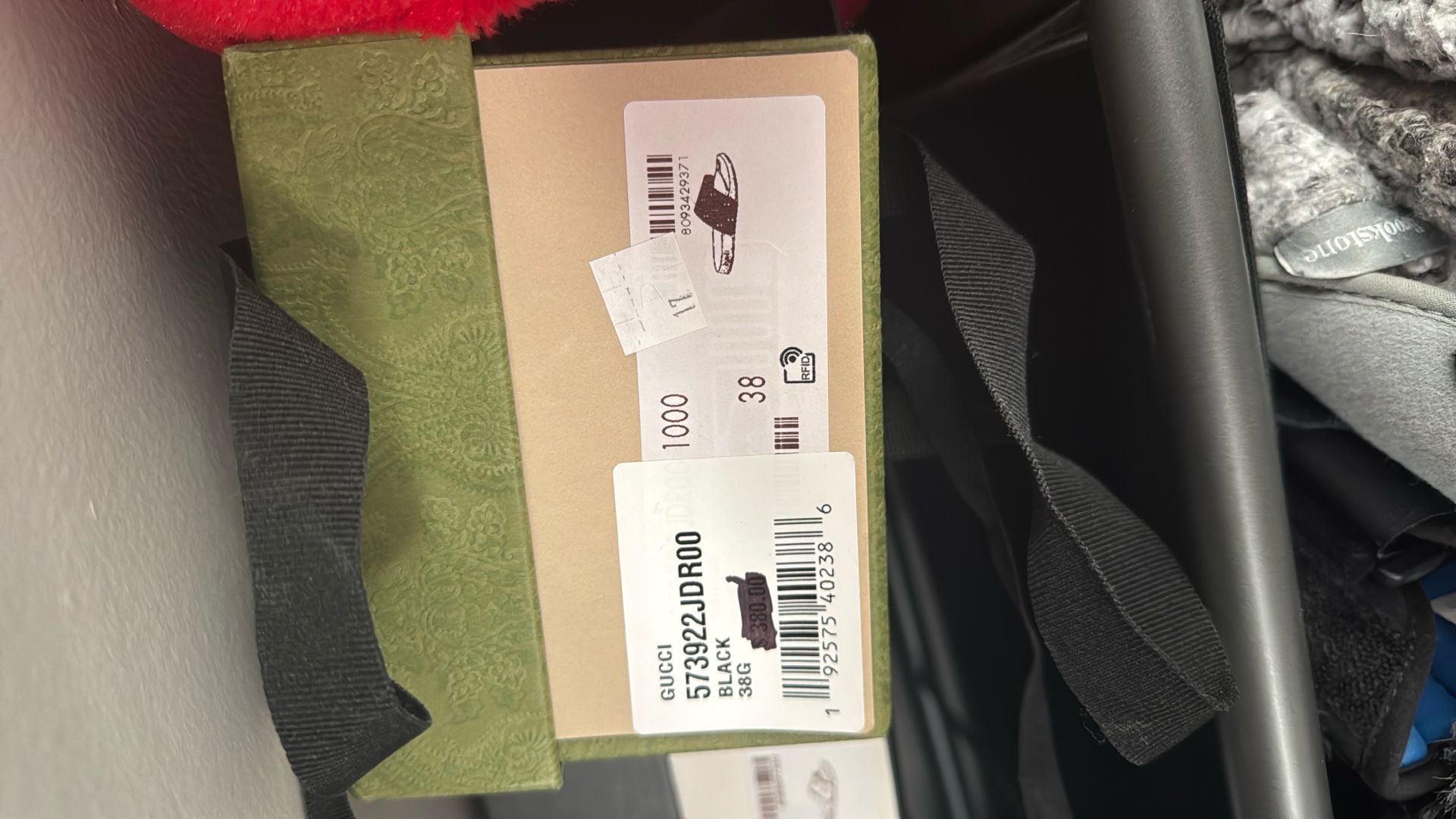 Black Gucci Slides (women)