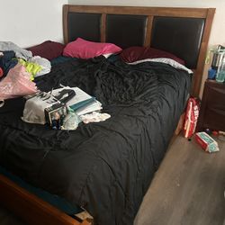 King Size Bed And Frame FREE!!!