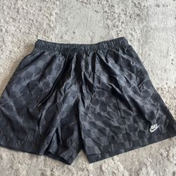 Nike Dri-FIT Men’s Training Shorts – Black with White Logo