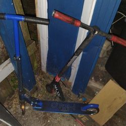 2 Used Kick Scooters