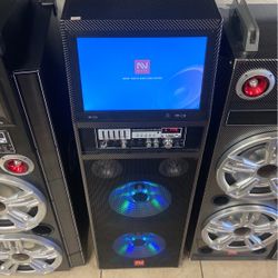 2X12 BLUETOOTH WIFI TOUCHSCREEN SPEAKER 