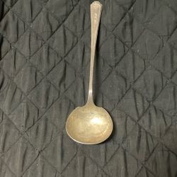 Silver Serving Spoon