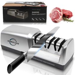 NEW Remoluxe Electric Knife Sharpener
