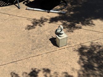 Small Exterior wall light w/ light sensor