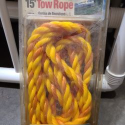 15 Foot 5,000# Tow Rope