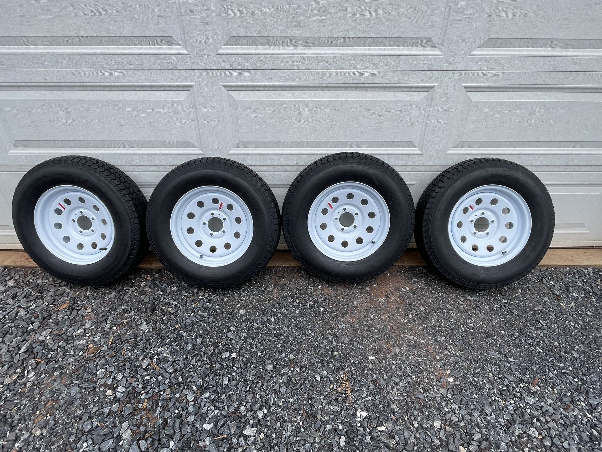Trailer Tires And Rims 205/75D15 