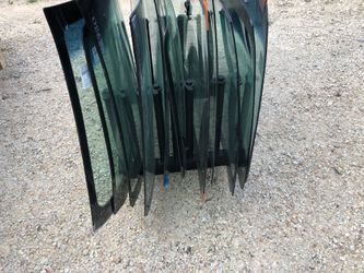 Car windshields for sale, stand also for sale