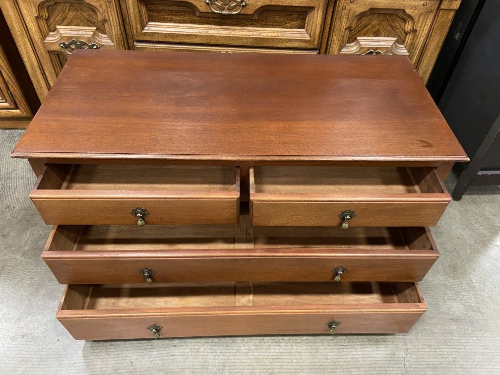 Vintage Low Chest Of Drawers