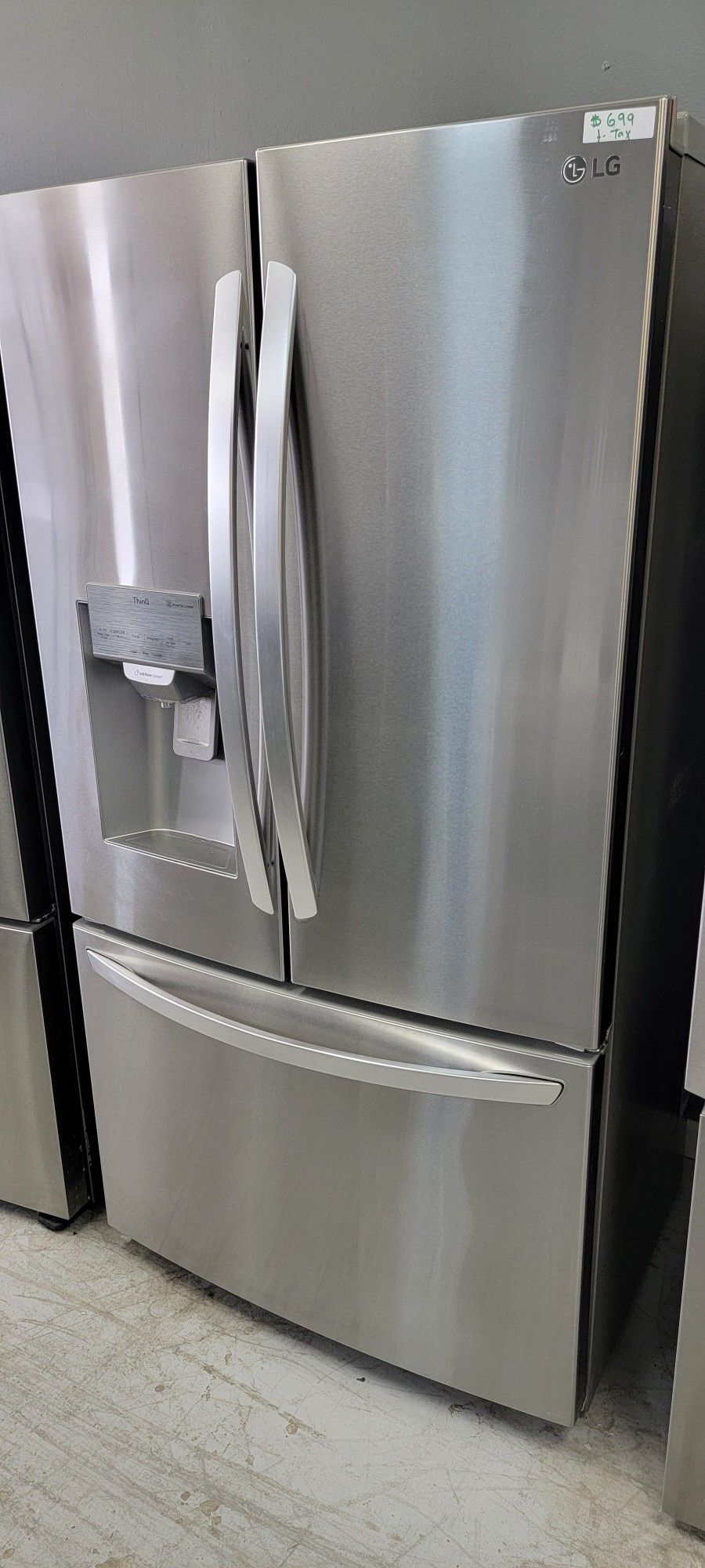 Stainless French Door Cooling And Freezing Great With Warranty Delivery Available