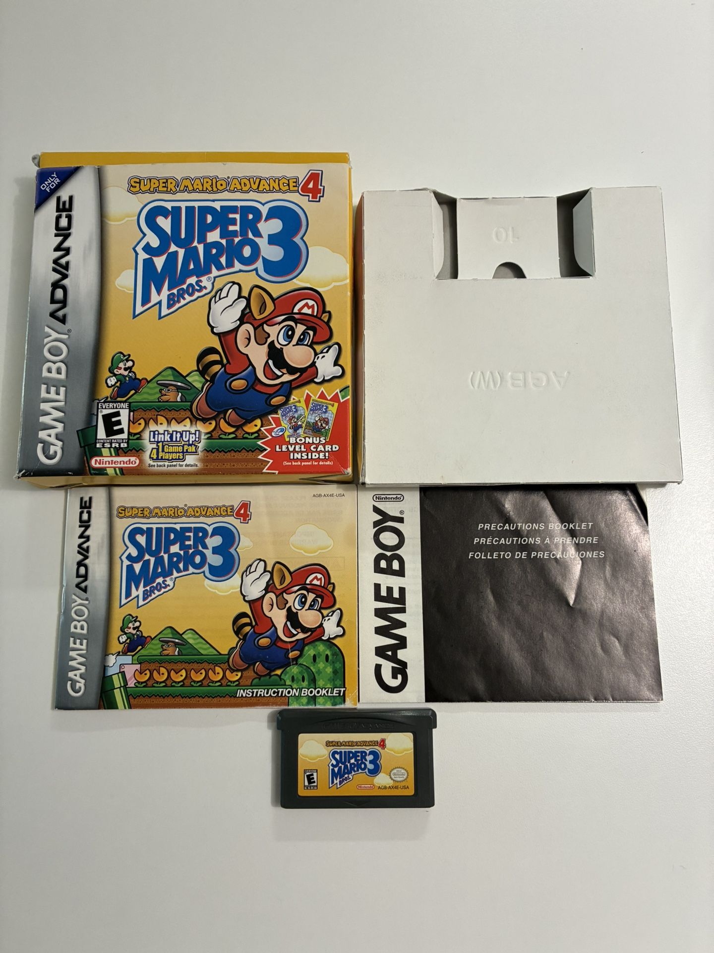 Super Mario Advance 4 Super Mario Bros. 3 CIB for Nintendo Game Boy Advance