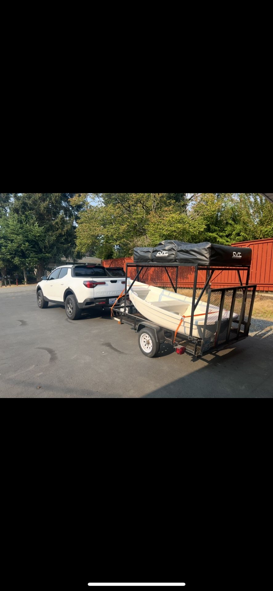 Custom 5x8 Utility Trailer Package