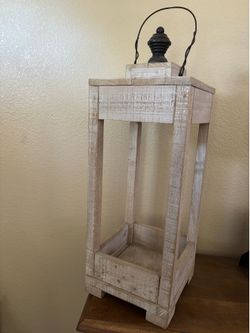 Large Wood Candle Holder/Stand