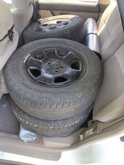 Subaru wheels and tires 5x100