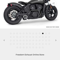 INDIAN SCOUT-ROGUE-BOBBER-SIXTY COMBAT 2-INTO-1 SHORTY 2014-PRESENT