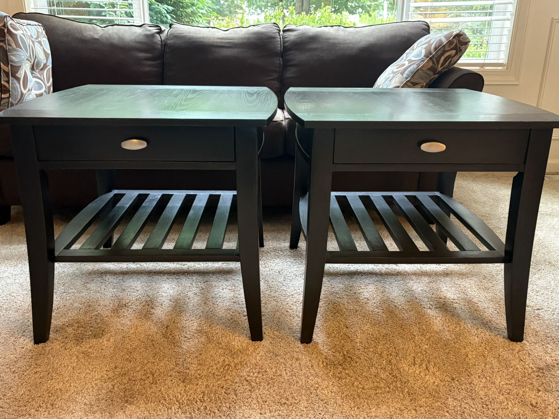 Wood End Tables