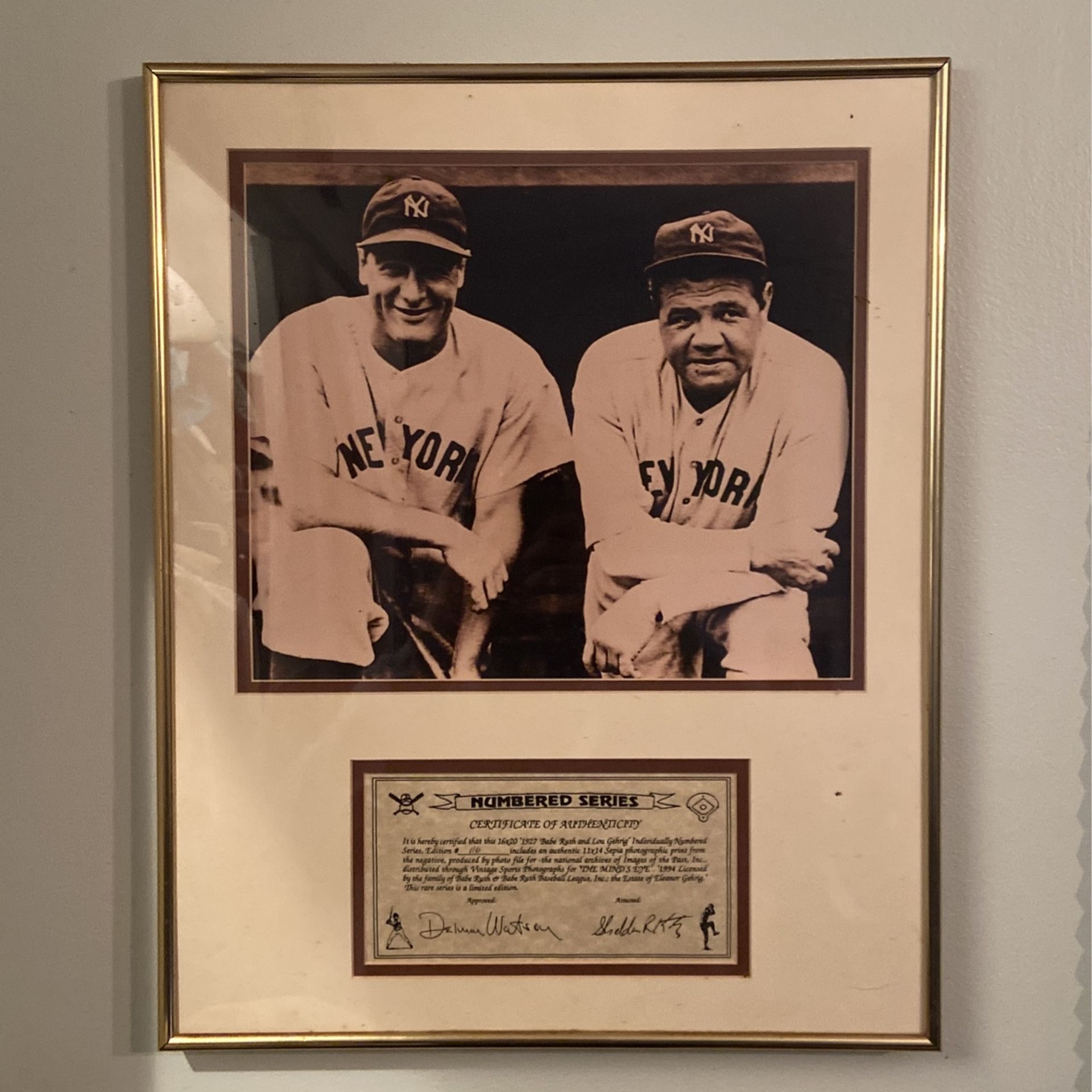 Babe Ruth And Lou Gehrig