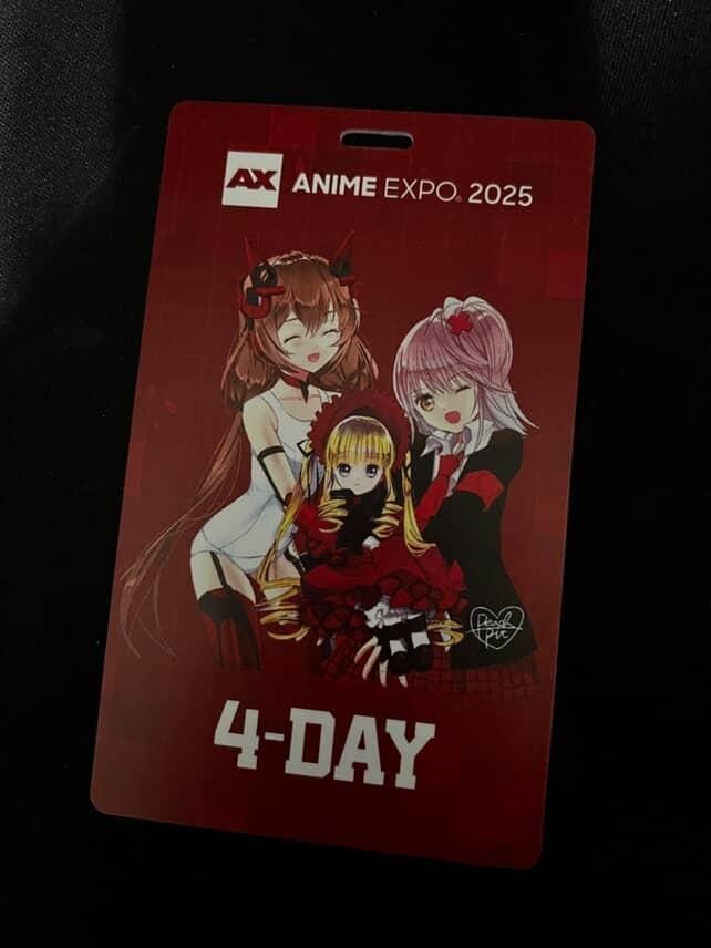 Anime Expo 4 Day Badge