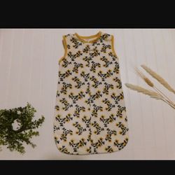 Modern Baby Girls PLUSH Sleep Sack 3-6 Month Floral Wearable Bag -

