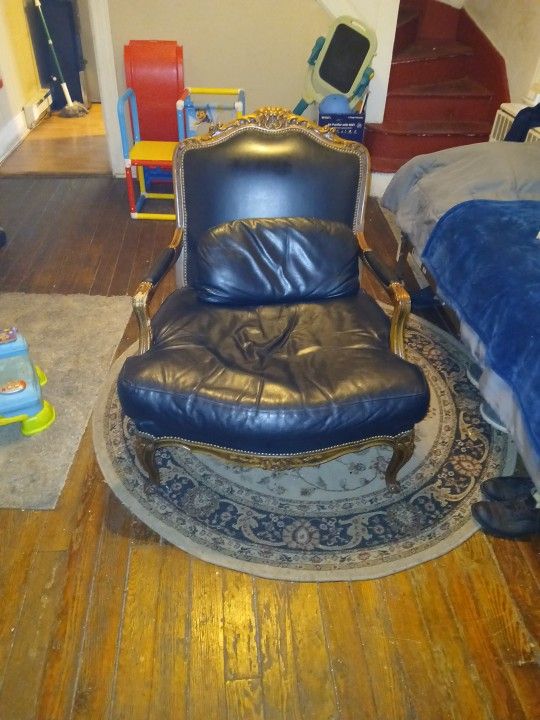 Antique Leather Chair