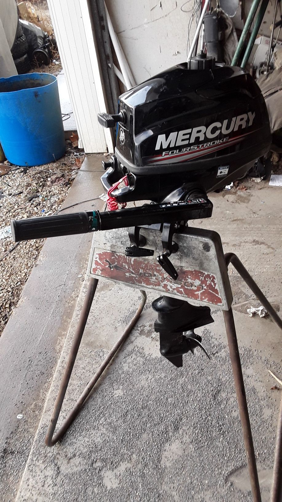 Mercuary four stroke outboard