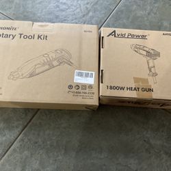 ###ROTARY TOOL KIT & HEAT GUN### Arts & Crafts