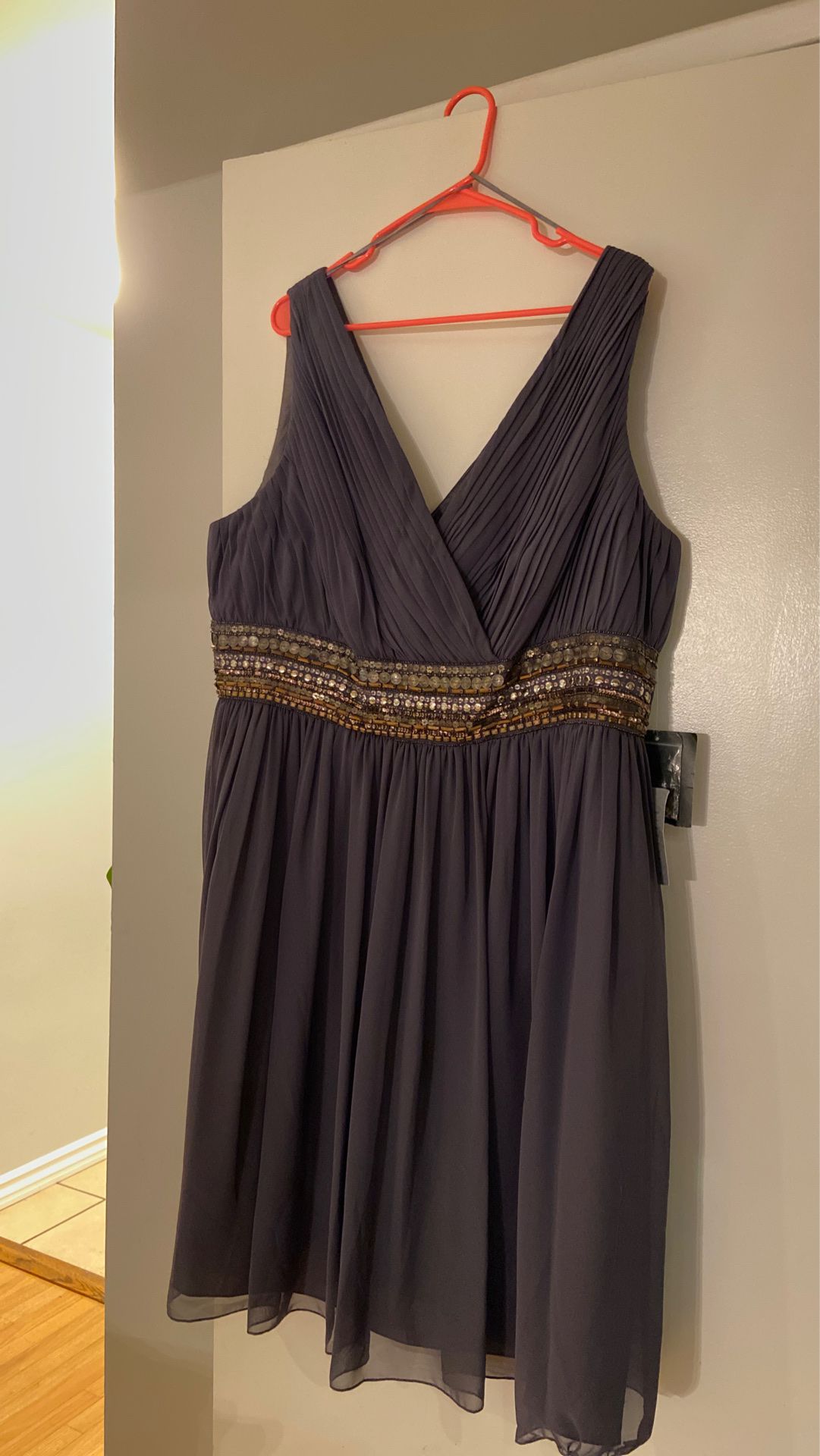 Grey evening Dress for special occasion