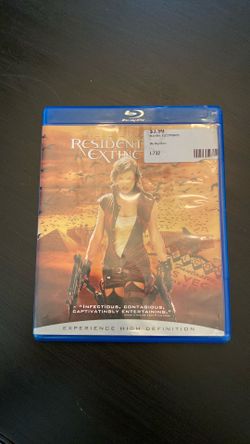Resident Evil Extinction Blu-ray