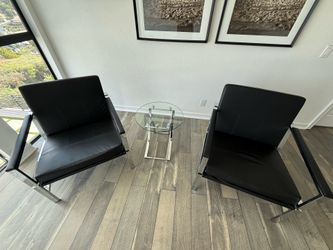 black modern accent chairs