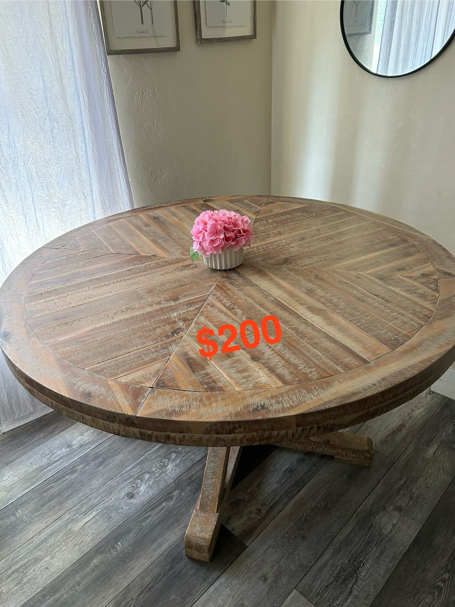Dining Table $200