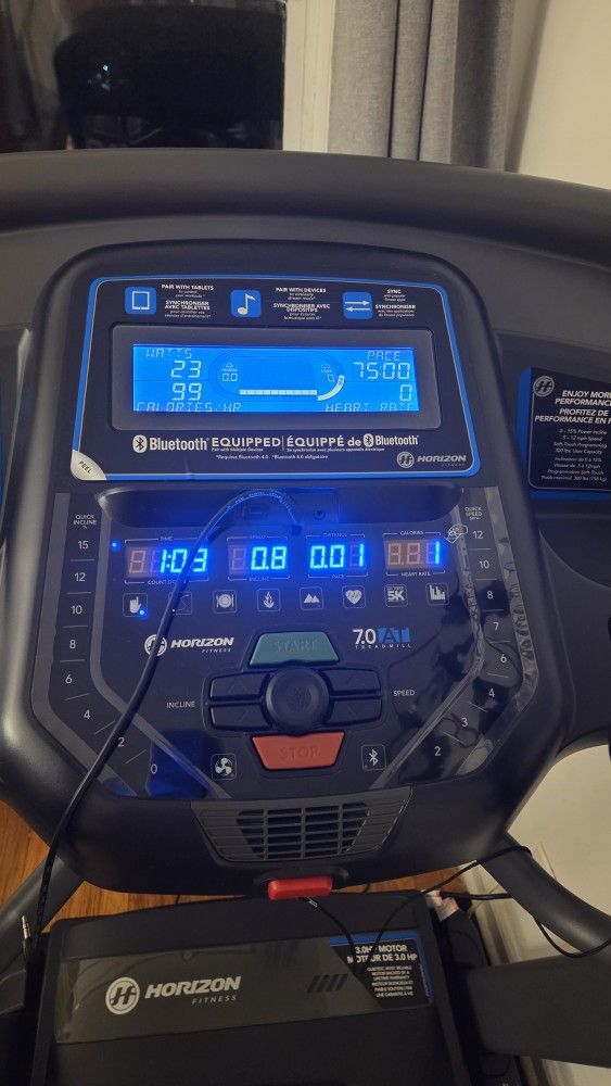 Horizon 7.0 AT Treadmill