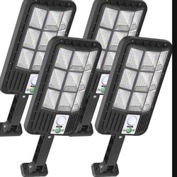 Solar Lights Outdoor - 5000LM Solar Flood Light with Motion Sensor and Remote Control, Dusk to Dawn Security Lights - IP66 Waterproof Solar Powered Ou