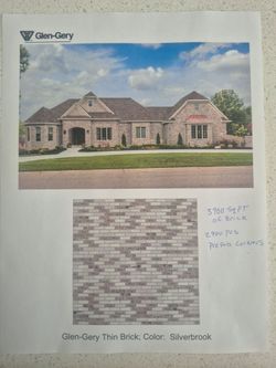 Glen-Gery Silverbrook thin brick veneer