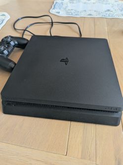 Playstation 4 with controller
